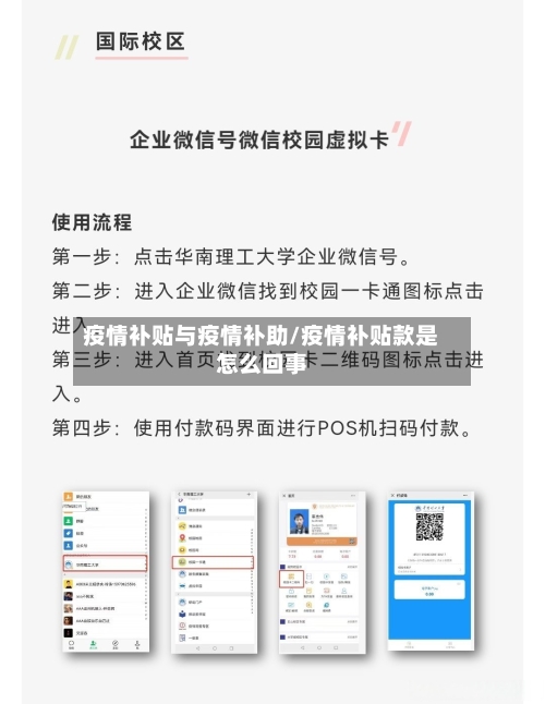 疫情补贴与疫情补助/疫情补贴款是怎么回事