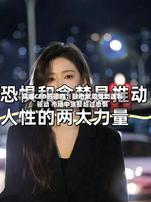 高盛CEO苏德巍:股市繁荣受到逐利驱动 市场中贪婪超过恐惧
